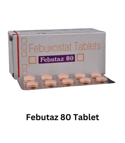 Febutaz 80 Tablet (Febuxostat 80mg)