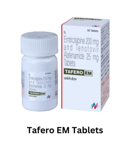 Tafero-EM Tablets (Emtricitabine 200mg, Tenofovir alafenamide 25mg)