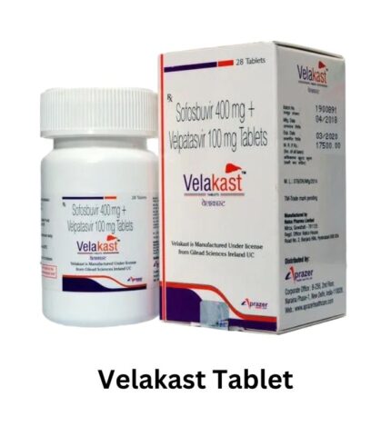 Velakast Tablets (Sofosbuvir 400mg + Velpatasvir 100mg)