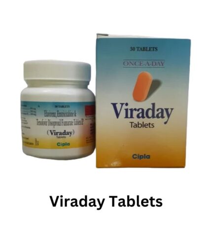 Viraday Tablet - Emtricitabine, Tenofovir disoproxil fumarate, Efavirenz